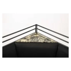 2pc Gareth Breakfast Nook Dining L Chair & Bench Black ( ) - Boraam -Furniture Store GUEST 45ac1222 6e4e 4399 af9b 2a37eb221afc