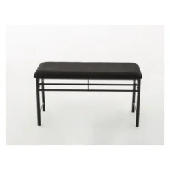 2pc Gareth Breakfast Nook Dining L Chair & Bench Black ( ) - Boraam -Furniture Store GUEST 47dff670 9fa0 4d71 9ca0 fe2335116637