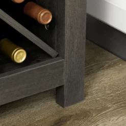 HOMCOM 72" Kitchen Pantry, Buffet With Hutch, Cupboard For Microwave, With 2 Door Cabinet, Wine Glasses Rack And 12-Bottle Wine Rack, Dark Grey 11 HOMCOM 72" Kitchen Pantry, Buffet With Hutch, Cupboard For Microwave, With 2 Door Cabinet, Wine Glasses Rack And 12-Bottle Wine Rack, Dark Grey -Furniture Store GUEST 47f01dc0 5298 47ba 8eca d0d3183188cf