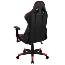 BlackArc Bravo Red Gaming Desk & Chair Set: High Back Gaming Chair With Lumbar Support & Adjustable Arms; Desk With Cupholder/Headphone Hook -Furniture Store GUEST 483440eb 0c55 462c abe3 d381f410a402 1