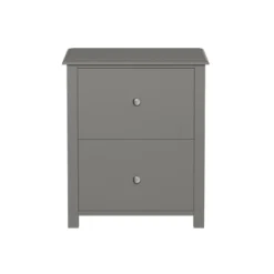 Hastings Home End Table With 2 Drawers And Silver Handles, Slate Gray 7 Hastings Home End Table With 2 Drawers And Silver Handles, Slate Gray -Furniture Store GUEST 490031a3 83d7 441f a1a8 d97cc490a02c