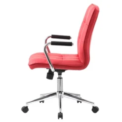Modern Office Chair With Chrome Arms Red - Boss Office Products -Furniture Store GUEST 4af21825 bd45 49fb b899 1a363f68289e