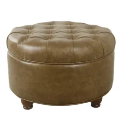 Large Tufted Round Storage Ottoman - HomePop -Furniture Store GUEST 4eebb349 5336 4fbb a03e b4179c465289