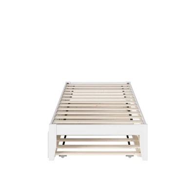 Colorado Bed With USB Turbo Charger And Trundle - AFI 5 Colorado Bed With USB Turbo Charger And Trundle - AFI - Image 3