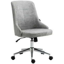 Vinsetto Mid-Back Home Office Chair, Height Adjustable Task Chair With 360 Degree Swivel And Tilt Function -Furniture Store GUEST 4f86affc e922 48c3 8d87 14a97324806a
