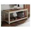 Savannah Bench Ivory With Natural Wood Top - Bolton Furniture -Furniture Store GUEST 4fd3db54 5b3f 4c75 bd4f 18fae545e68e