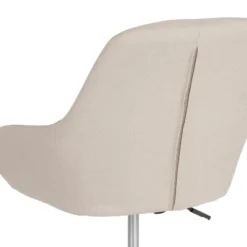 Emma And Oliver Home And Office Mid-Back Chair In Beige Fabric -Furniture Store GUEST 505d8b3a ee06 4550 9f4c 3218c05b49bf