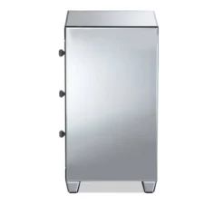 Ralston 3 Drawers Mirrored Nightstand - Baxton Studio -Furniture Store GUEST 5181d5e6 8be5 4c94 8678 0f2f346808ac