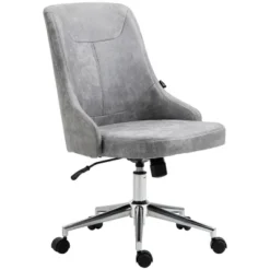 Vinsetto Mid-Back Home Office Chair, Height Adjustable Task Chair With 360 Degree Swivel And Tilt Function -Furniture Store GUEST 53dba4fc 2679 47df b21a 202ddcebd4bd