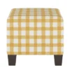 Annie Square Ottoman In Patterns - Skyline Furniture