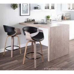 Set Of 2 Symphony Upholstered Counter Height Barstools - Lumisource -Furniture Store GUEST 55e6287d ac67 4177 9879 578c18cda8b0