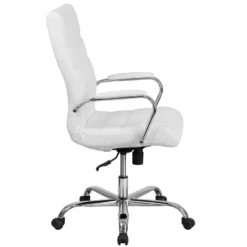 Emma And Oliver High Back Executive Swivel Office Chair With Metal Frame And Arms -Furniture Store GUEST 56d844cb 04e8 42d1 915f a53d1bd35b52