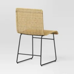 Chapin Modern Woven Dining Chair With Metal Legs Threshold - Threshold™ -Furniture Store GUEST 58887258 ecd5 4bfd b779 69deaa04d1e0