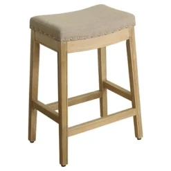 26" Blake Backless Counter Height Barstool With Nailheads - HomePop -Furniture Store GUEST 58cf4e6d edbc 4b6f a697 0e644fcecd38