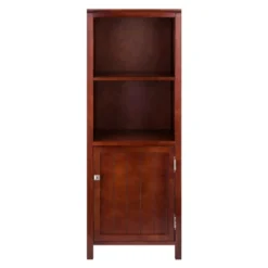 Brooke Jelly Cupboard With 2 Shelves And Door Wood/Espresso - Winsome