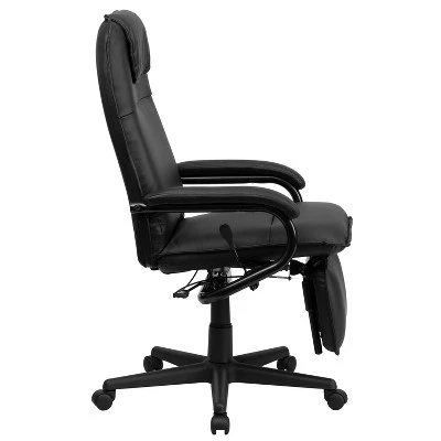 Emma And Oliver High Back Black LeatherSoft Executive Reclining Ergonomic Office Chair With Arms 11 Emma And Oliver High Back Black LeatherSoft Executive Reclining Ergonomic Office Chair With Arms - Image 9