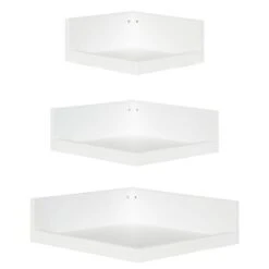 3pc Levie Corner Shelf Set - Kate & Laurel All Things Decor -Furniture Store GUEST 5bad4639 f206 481e aa23 adf5834ddae0