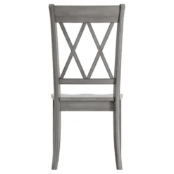 Set Of 2 South Hill X Back Dining Chair Antique Gray - Inspire Q -Furniture Store GUEST 5cab6c5a 652d 48fc 86d5 44cc02cc11ac