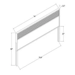 Wood & Cane Transitional Headboard - Hearth & Hand™ With Magnolia -Furniture Store GUEST 5d33534e d312 4fba a31c c59b7e6b6265
