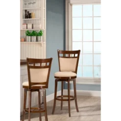 30" Jefferson Swivel Height Barstool Ivory - Hillsdale Furniture -Furniture Store GUEST 5f2e9723 5cec 4a00 8d37 8550f077f98b