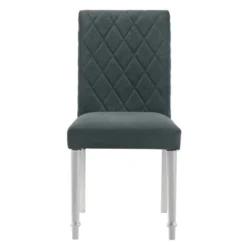 2pc Singger Writing Desk With Chair Gray - HOMES: Inside + Out -Furniture Store GUEST 5f378aee 41a2 44ad 95c0 ccbbe513ba21