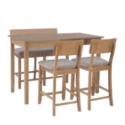 4pc Jordan Tavern Counter Height Dining Set - Linon -Furniture Store GUEST 60007992 23de 49e5 9ffd 2151cc1b2d19