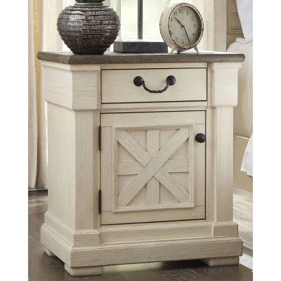Bolanburg One Drawer Nightstand Antique White - Signature Design By Ashley 3 Bolanburg One Drawer Nightstand Antique White - Signature Design By Ashley