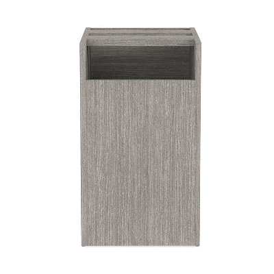 Alera Alera Valencia Series Full Pedestal File Left Or Right 2 Legal/Letter-Size File Drawers Gray 6 Alera Alera Valencia Series Full Pedestal File Left Or Right 2 Legal/Letter-Size File Drawers Gray - Image 4