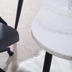 Kinsley Writing Desk Black/White - Steve Silver Co. -Furniture Store GUEST 641c6e3f 672e 43ec 816b a88013412025