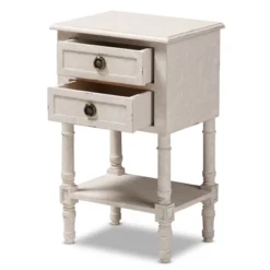 Lenore Country Cottage Farmhouse 2 Drawer Nightstand White - Baxton Studio 13 Lenore Country Cottage Farmhouse 2 Drawer Nightstand White - Baxton Studio -Furniture Store GUEST 6444a8fb 3959 4718 9f8c db22be37fb39