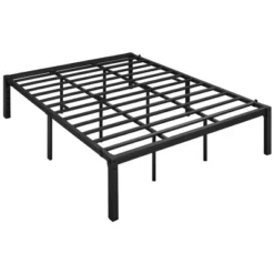 Yaheetech Metal Platform Bed Frame With Heavy Duty Steel Slat Support -Furniture Store GUEST 64ec2433 ed4d 406a 997f 0a7dfc466b0c