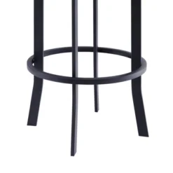 30" Natalie Faux Leather Metal Barstool Gray/Black - Armen Living 14 30" Natalie Faux Leather Metal Barstool Gray/Black - Armen Living -Furniture Store GUEST 65fd4df1 77ee 456b a0f6 3560716483a0
