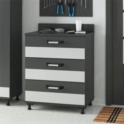 Boss 3 Drawer Storage Cabinet Gray - Room & Joy -Furniture Store GUEST 66580bdb 9193 4c6d 82f1 4381b4d68fe2