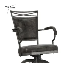 Bridgetown Metal Bar Height Swivel Stool Pewter - Hillsdale Furniture -Furniture Store GUEST 66e86e28 54fe 45e5 b372 ded17594e9ce