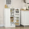 HOMCOM 41" Kitchen Pantry, 2-Door Kitchen Cabinet With 5-tier Storage Shelving, 12 Spice Racks And Adjustable Shelves For Dining Room -Furniture Store GUEST 675b8540 3139 4090 9438 ff64064149ed