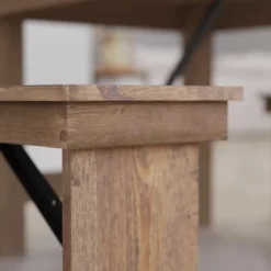 Merrick Lane Antique Solid Pine Folding Farmhouse Style Bench 22 Merrick Lane Antique Solid Pine Folding Farmhouse Style Bench -Furniture Store GUEST 6842c5dc 57e4 4066 a6c6 4b844e07e219