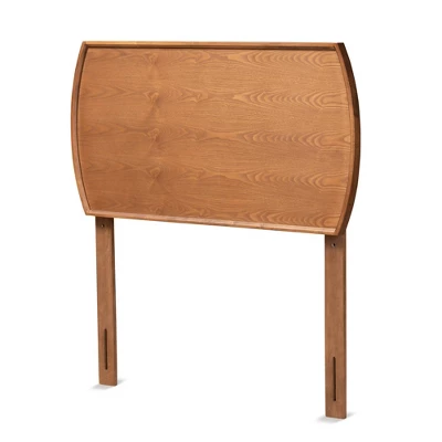 Laurien Wood Headboard Walnut - Baxton Studio 3 Laurien Wood Headboard Walnut - Baxton Studio