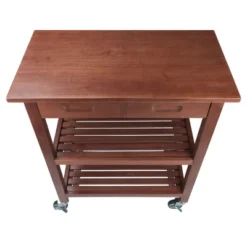 Jonathan Kitchen Cart Walnut - Winsome -Furniture Store GUEST 6a368556 4766 486f 9b60 c83db6ac570b