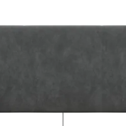 Muellen Upholstered Platform Bed With 2 Dual USB Ports Graphite Gray Vinyl - Hillsdale Furniture -Furniture Store GUEST 6bc2759f b5fc 430e 98ff 5259d5b7ba13