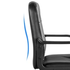 Yaheetech Office Chair Adjustable Swivel Chair Executive Artificial Leather Computer Chair With Wheels, Black 11 Yaheetech Office Chair Adjustable Swivel Chair Executive Artificial Leather Computer Chair With Wheels, Black -Furniture Store GUEST 6c334141 2bca 4038 aa75 9d10f57aaad0