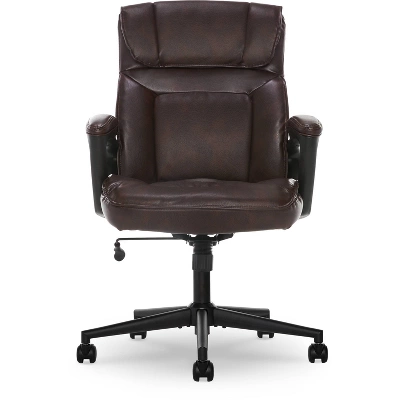 Style Hannah Office Chair Bonded Leather Comfort - Serta 16 Style Hannah Office Chair Bonded Leather Comfort - Serta - Image 14