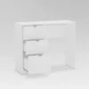 Cambridge 3 Drawer Writing Desk White - Polifurniture