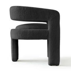 ZEN 25" Wide Contemporary Design Faux Shearling Boasting Curved Streamlined Silhouette Armrest Accent Barrel Chair-The Pop Maison 14 ZEN 25" Wide Contemporary Design Faux Shearling Boasting Curved Streamlined Silhouette Armrest Accent Barrel Chair-The Pop Maison -Furniture Store GUEST 6e812283 5d2f 4cb2 b83b 15da04983be5
