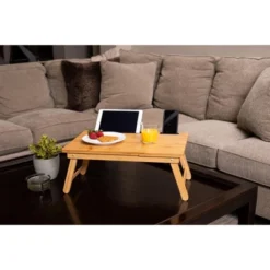 Sofia + Sam Multi-tasking Laptop Bed Tray - Natural -Furniture Store GUEST 6f1b5937 ef36 46d7 ac9a b523392a5b51