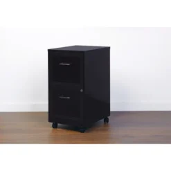 Space Solutions 18" Deep 2 Drawer Mobile Letter Width Vertical File Cabinet -Furniture Store GUEST 7095b2f5 ed5b 4a4a a35d 89834dc9b063