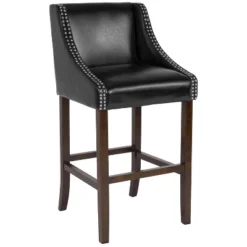 Merrick Lane Taylorsville 30 Inch Bar Height Stool With Nailhead Trim 39 Merrick Lane Taylorsville 30 Inch Bar Height Stool With Nailhead Trim -Furniture Store GUEST 70c4bde3 3036 413d 80a1 eafabffe0082