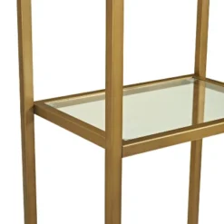 3pc Aimee Desk And Etagere Set Soft Gold - Crosley -Furniture Store GUEST 70ed153a 8156 4274 a723 767458a8c678