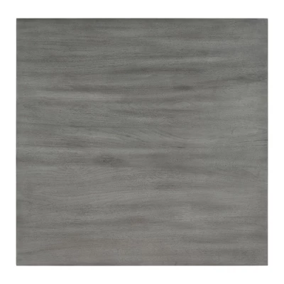 Modernluxe 5 Piece Industrial Dining Table Set Wooden Kitchen Table And 4 Chairs Gray 4 Modernluxe 5 Piece Industrial Dining Table Set Wooden Kitchen Table And 4 Chairs Gray - Image 2