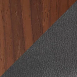 Set Of 2 Cassis Upholstered Barstool Gray/Walnut - Lumisource -Furniture Store GUEST 713d8ee0 aebb 4e38 9899 89f65e210bfe