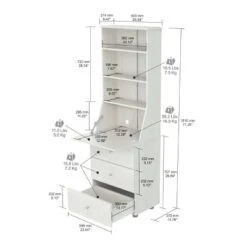 Computer Credenza Workenter Washed Oak - Inval -Furniture Store GUEST 7273168c c5ff 4e25 aacc d7bf23f21334